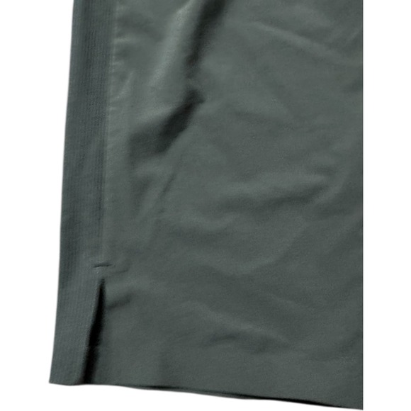 Athleta Brooklyn Ankle Pants Women's Size 14 Olive Green Straight‎ Leg Stretch - Picture 5 of 8